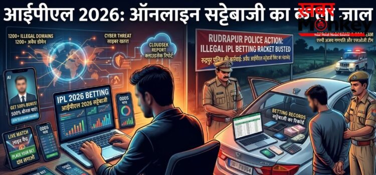 IPL में सट्टेबाजी का बड़ा जाल: 1200 से ज्यादा फर्जी वेबसाइट एक्टिव, उत्तराखंड में दिल्ली का सटोरिया गिरफ्तार