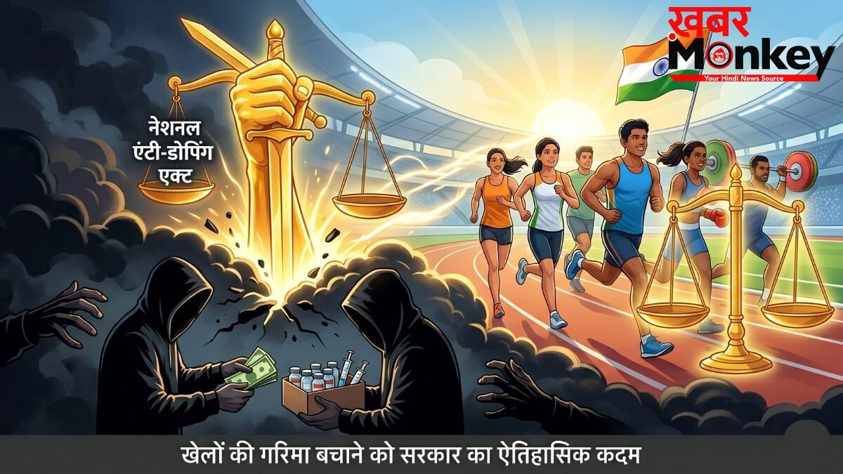 Exclusive: अब डोपिंग बनेगा अपराध: माफिया, सप्लायर्स, कोच जाएंगे जेल, खेलों की गरिमा बचाने को सरकार का ऐतिहासिक कदम