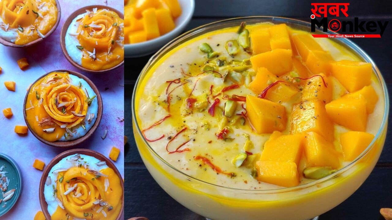 पके आम में चावल मिलाकर बनाएं Mango Phirni, झटपट तैयार करें स्वीट डिश 