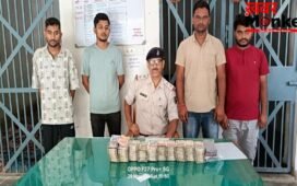 पुलिस वाहन चेकिंग के दौरान कार से लगभग 25 लाख जब्त, हिरासत में 4, दो नेपाली नागरिक शामिल