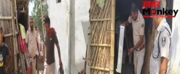 दहेज हत्या के अभियुक्त के घर पुलिस की कुर्की, फरार आरोपी पर शिकंजा