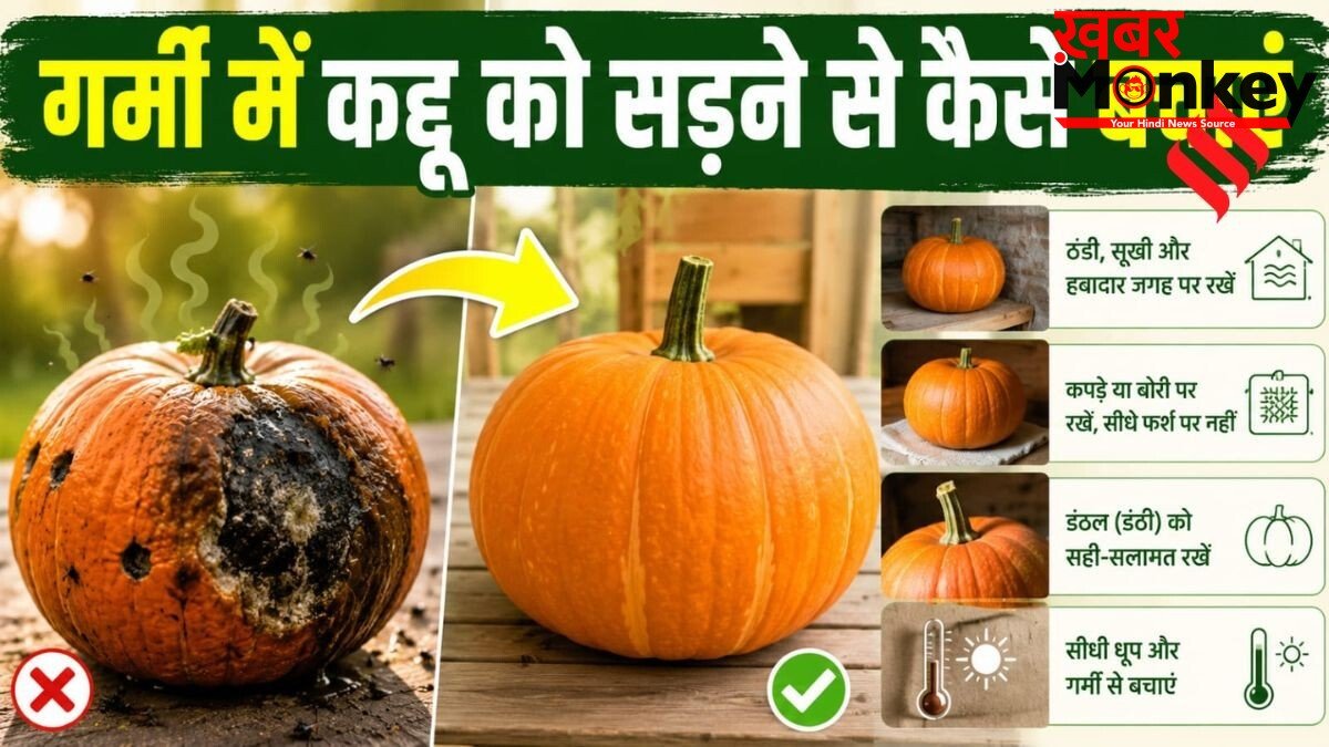 गर्मी में जल्दी गलकर कद्दू से आने लगती है बदबू, इस तरह रखें लंबे समय तक फ्रेश