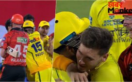 CSK vs SRH: संजू सैमसन ने बिजली की रफ्तार से क्लासेन को किया स्टंप, विकेट के बाद दोनों खिलाड़ियों के बीच हुई तीखी बहस