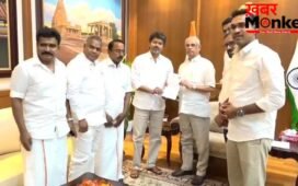 Tamilnadu Breaking: राज्यपाल से मिले TVK प्रमुख विजय, पेश किया कांग्रेस और छोटे दलों के साथ सरकार बनाने का दावा