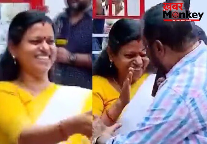 कांग्रेस नेता की शर्मनाक हरकत, भीड़ के बीचोंबीच महिला MLA को जबरदस्ती लगाया गले