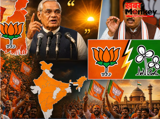 अंधेरा छटेगा कमल… अरब सागर से गंगासागर तक खिला कमल, सच साबित हुई ‘अटल’ भविष्यवाणी
