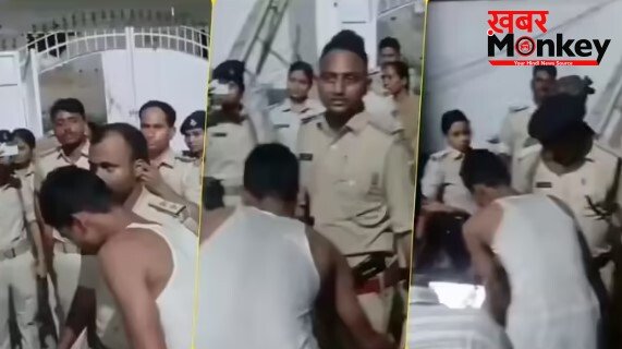 लड़के ने ली दारोगा की तलाशी, खाकी की ऐसी बेबसी कभी नहीं देखी होगी लड़के ने ली दारोगा की तलाशी, खाकी की ऐसी बेबसी कभी नहीं देखी होगी