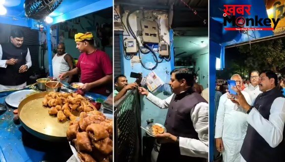 आधी रात ठेला देख समोसा खाने पहुंचे सीएम, दुकान वाले ने कहा- 10 रुपये का है