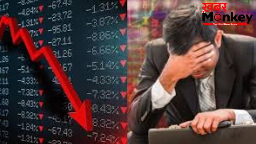5 लाख करोड़ स्वाहा! बिकवाली से शेयर बाजार में हाहाकार, सेंसेक्स 1,092 अंक गिरा