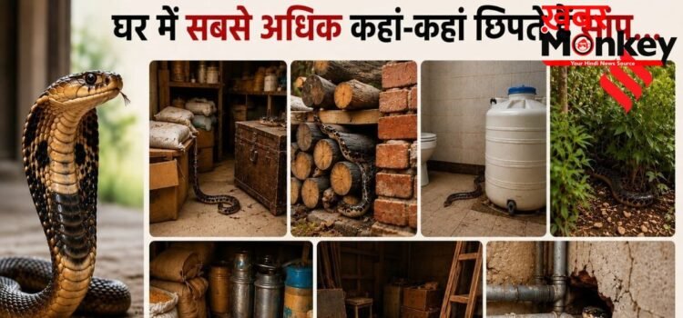 गर्मी में घर की इन 7 जगहों पर सबसे ज्यादा छिपते हैं सांप, ऐसे बरतें सावधानी गर्मी में घर की इन 7 जगहों पर सबसे ज्यादा छिपते हैं सांप, ऐसे बरतें सावधानी