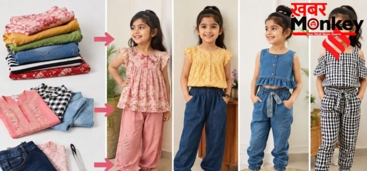 घर में छोटी बेटी है, तो अपने इन पुराने कपड़ों से बनाएं स्टाइलिश टॉप-पैंट घर में छोटी बेटी है, तो अपने इन पुराने कपड़ों से बनाएं स्टाइलिश टॉप-पैंट