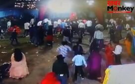 शादी समारोह में शराबियों का तांडव, लाठी-डंडों लोहे की रॉड से पिटाई, CCTV में कैद