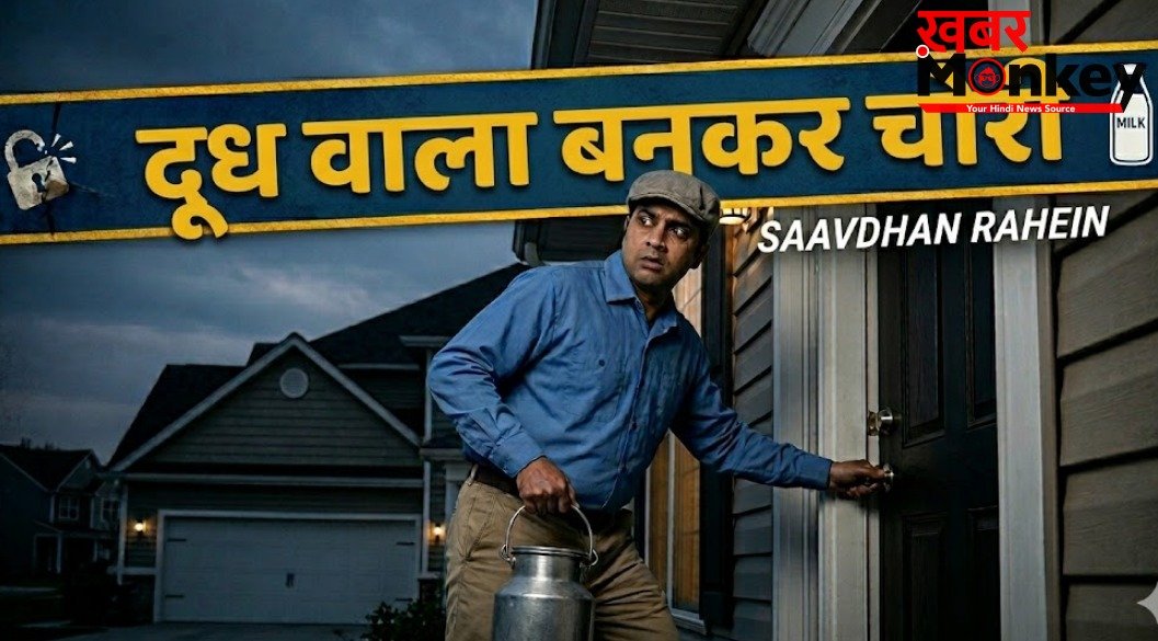 UP NEWS: ”दूध वाला” बनकर फिल्मी अंदाज में की चोरी…सोने की चूड़ियां, गले की चेन ले उड़े शातिर