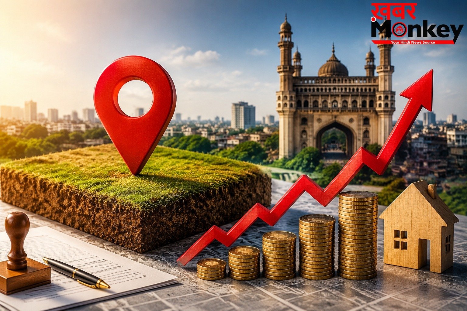 लखनऊ में अब जमीन खरीदना होगा और महंगा, 332 गांवों में सर्किल रेट 200% तक बढ़ाने का प्रस्ताव