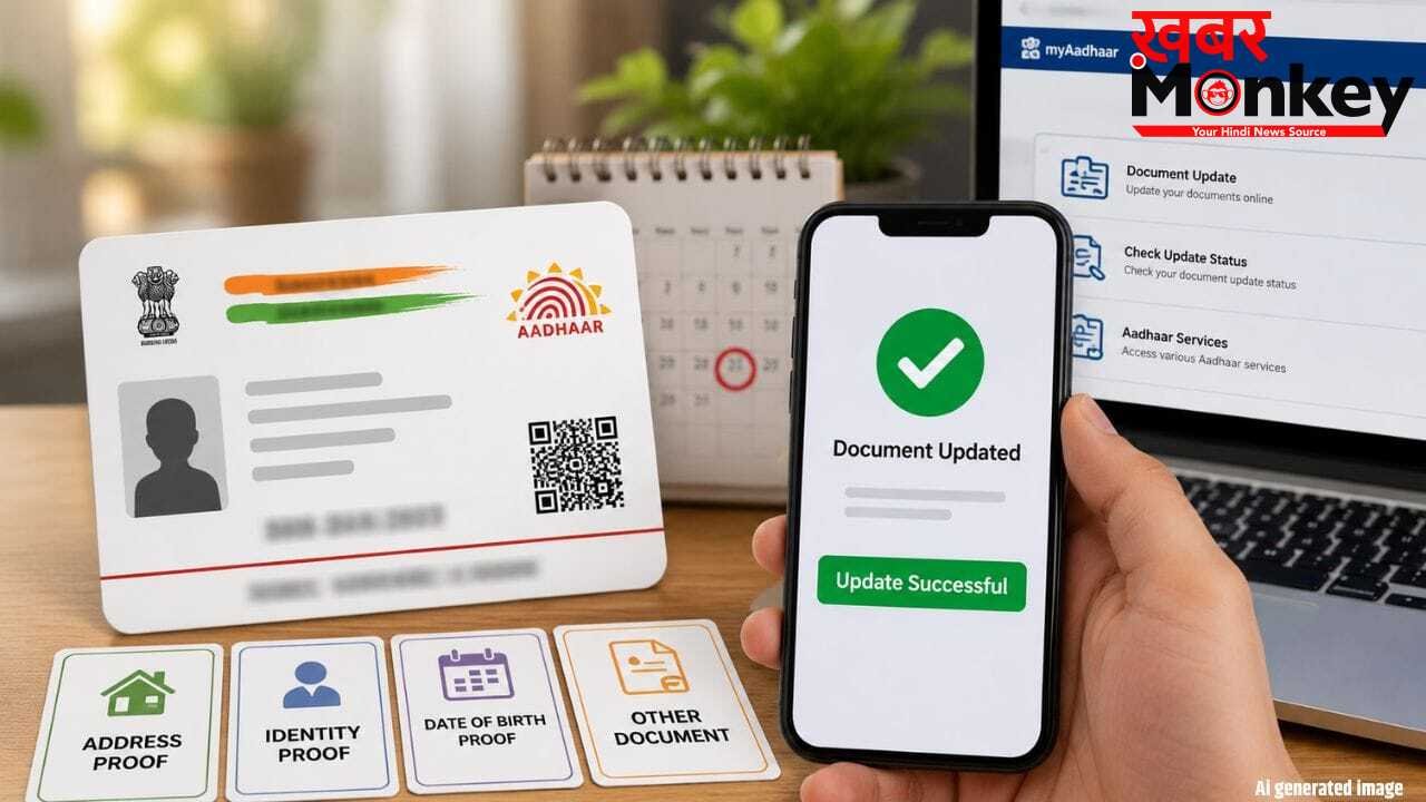 करोड़ों आधार यूजर्स को बड़ी राहत! फ्री डॉक्यूमेंट अपडेट के लिए अब मिलेगा इतना समय