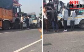 Lakhimpur Kheri Accident: लखीमपुर खीरी में हाईवे पर मौत का तांडव, ट्रक और टाटा मैजिक की आमने-सामने भिड़ंत, 9 की मौत
