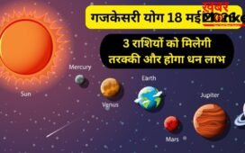 Gajkesari Yog: 18 मई की रात बदलेगा 3 राशियों का भाग्य, गजकेसरी योग दिलाएगा धन लाभ और तरक्की