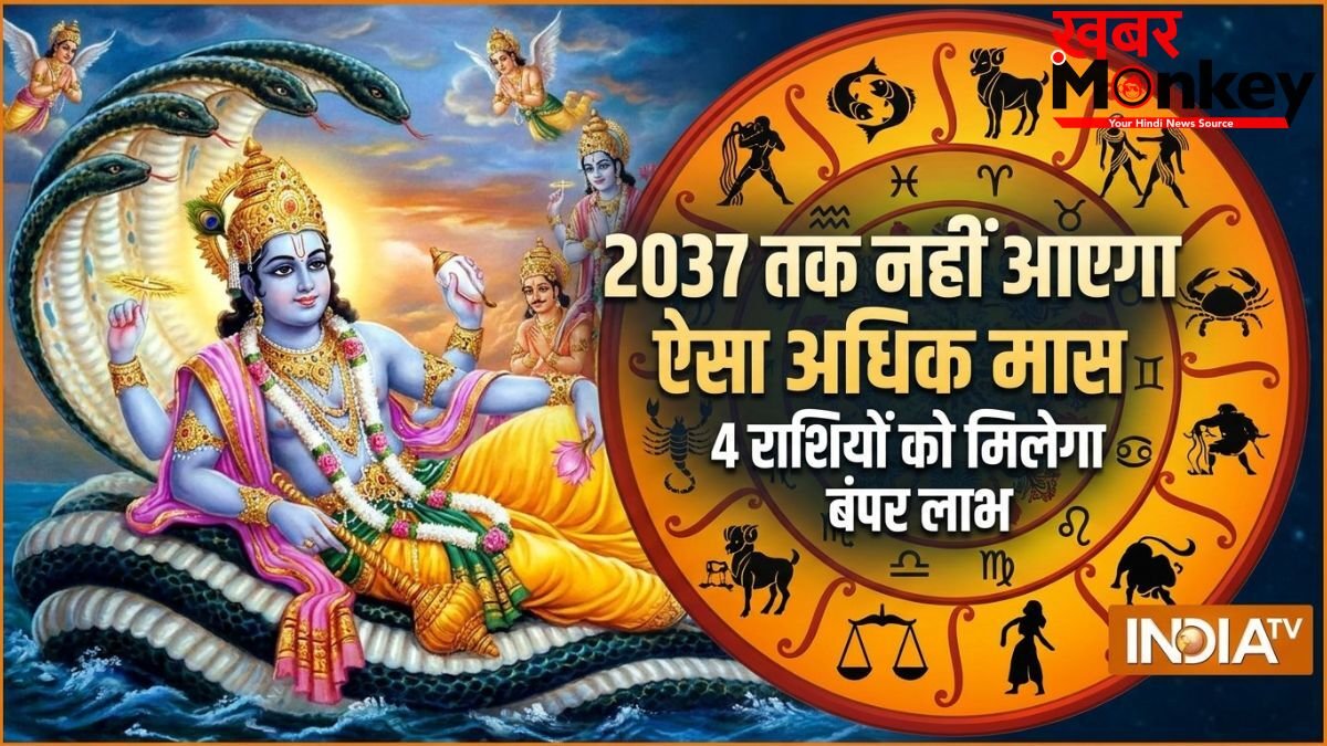 Adhik Maas 2026: अधिक मास में बन रहे 3 दुर्लभ महायोग, 2037 तक नहीं आएगा ऐसा महीना; इन 4 राशियों को मिलेगा महालाभ!