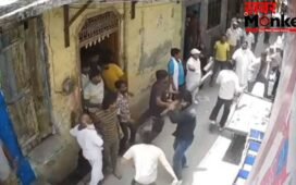 बागपत में कस्टम अधिकारी के घर हमला, लाठी-डंडों से जमकर पीटा; CCTV में कैद हुई वारदात