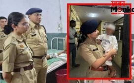 गोद में मासूम, चेहरे पर सुकून… IPS अंशिका वर्मा की वायरल तस्वीर के पीछे की पूरी कहानी
