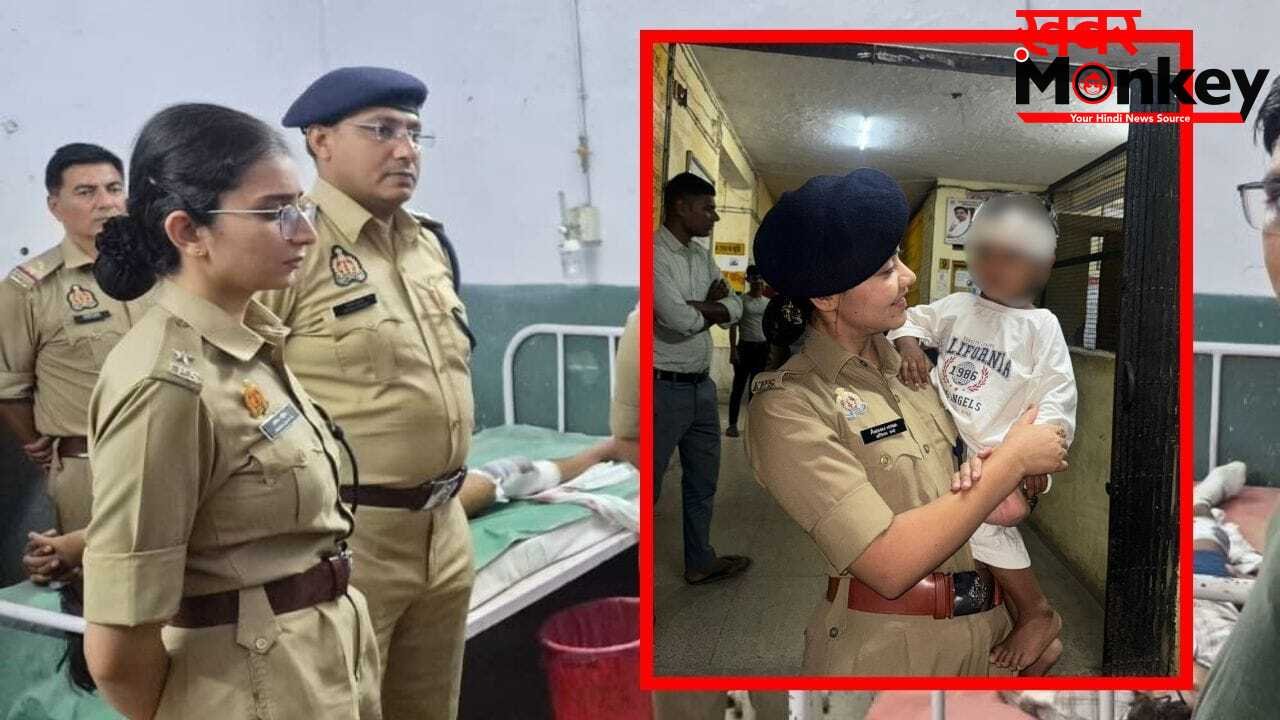 गोद में मासूम, चेहरे पर सुकून… IPS अंशिका वर्मा की वायरल तस्वीर के पीछे की पूरी कहानी