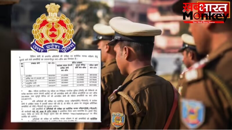 UP पुलिस दारोगा भर्ती रिजल्ट जारी, 12,333 अभ्यर्थी हुए पास, देखें इस लिंक पर रिजल्ट…