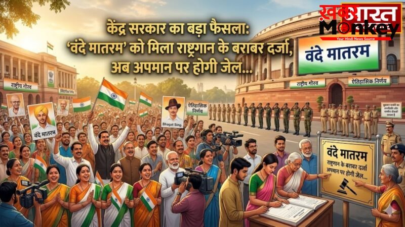 ‘वंदे मातरम’ को मिला राष्ट्रगान के बराबर दर्जा, अब अपमान पर होगी जेल, जानें इस बड़े फैसले की पूरी डिटेल…