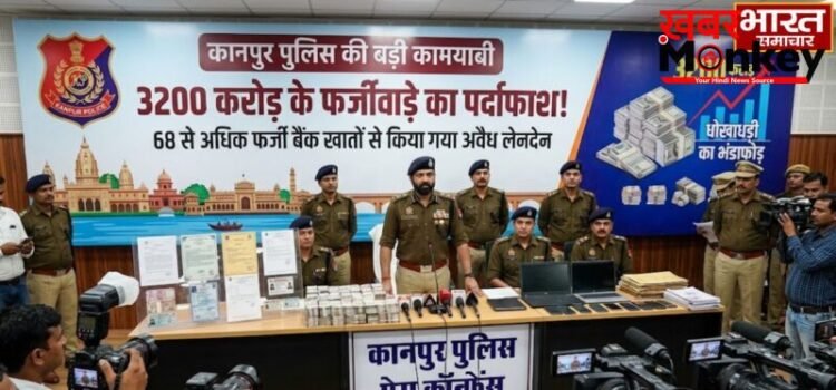 UP News: कानपुर पुलिस ने 3200 करोड़ के इंटरनेशनल फर्जीवाड़े का किया पर्दाफाश, मास्टरमाइंड गिरफ्तार…