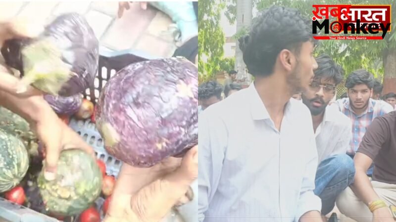 UP News: CCSU कैंपस में छात्रों का जोरदार हंगामा, कुलपति आवास के बाहर सड़ी सब्जियां लेकर बैठे छात्र…