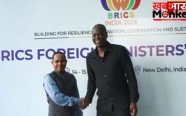 BRICS विदेश मंत्रियों की महत्वपूर्ण बैठक पर दक्षिण अफ्रीका के मंत्री लामोला पहुंचे भारत,जानें इस समिट के मुख्य एजेंडे…