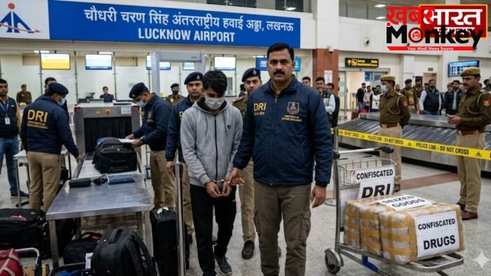 लखनऊ एयरपोर्ट पर DRI का बड़ा एक्शन, बैंकॉक से लाया गया 12 करोड़ का ‘ड्रग्स’ बरामद, यात्री गिरफ्तार…