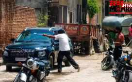 मथुरा में भंडारे को लेकर खूनी जंग, आधे घंटे तक चली गोलियां, 5 घायल