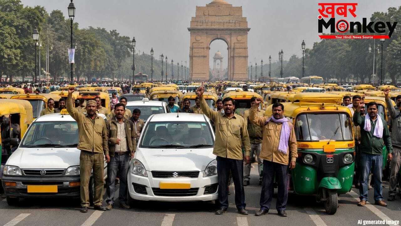 दिल्ली में इन 3 दिन नहीं मिलेगी टैक्सी, ड्राइवरों ने इस वजह से किया ‘चक्का जाम’