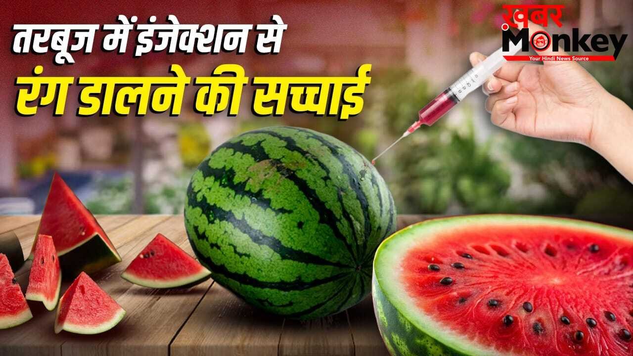 क्या वाकई तरबूज में इंजेक्शन से डालते हैं रंग? FSSAI ने बताई सच्चाई