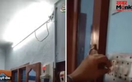 पंखे के रेगुलेटर से ट्यूब लाइट की रोशनी कंट्रोल, देसी जुगाड़ का वीडियो वायरल