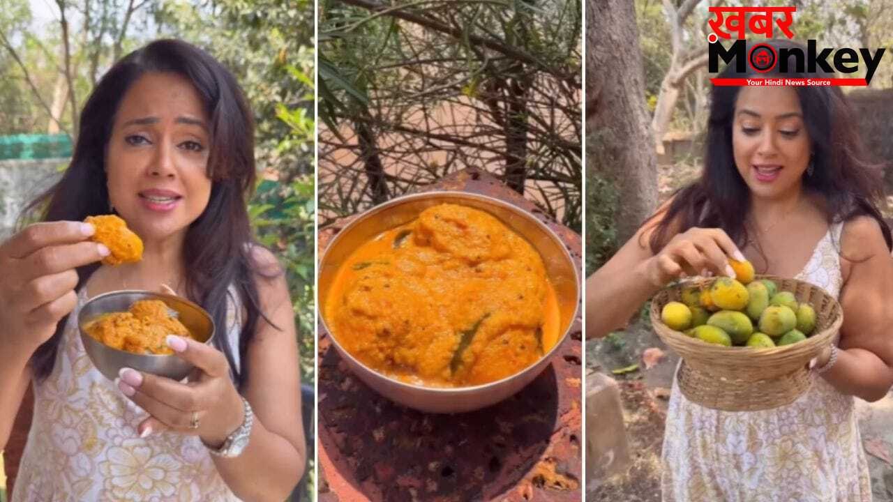 आम और नारियल स्वादिष्ट करी ‘घोटाचे सासव’, समीरा रेड्डी ने शेयर की रेसिपी
