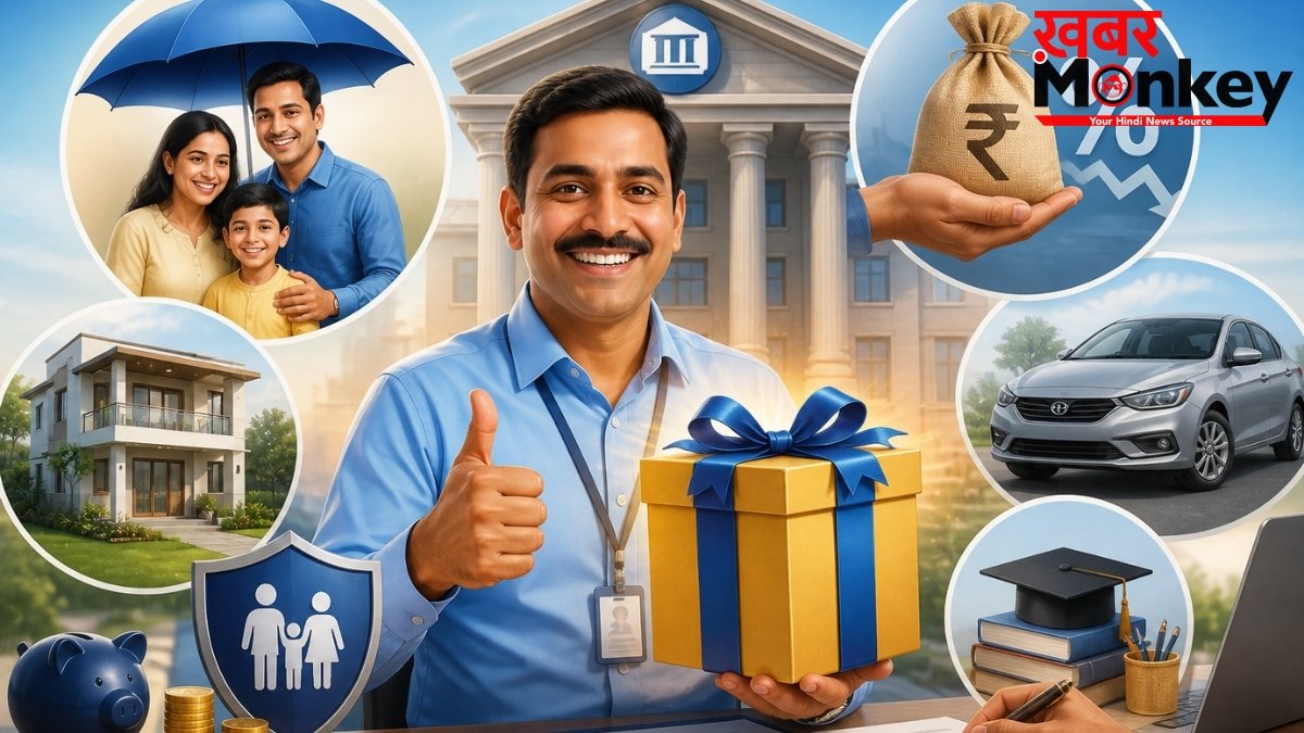 सरकारी कर्मचारियों के लिए बड़ा तोहफा! मुफ्त बीमा से लेकर कम ब्याज पर लोन तक, अब मिलेंगी खास बैंकिंग सुविधाएं