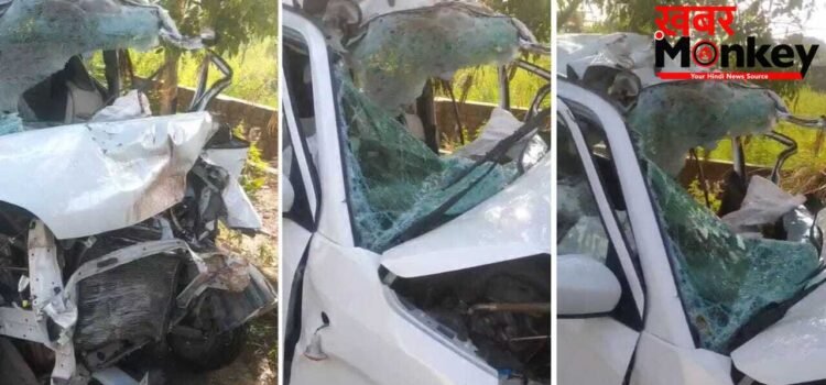 ईस्टर्न पेरीफेरल एक्सप्रेस-वे पर दर्दनाक हादसा, ट्रक में घुसी तेज रफ्तार कार; तीन की मौत