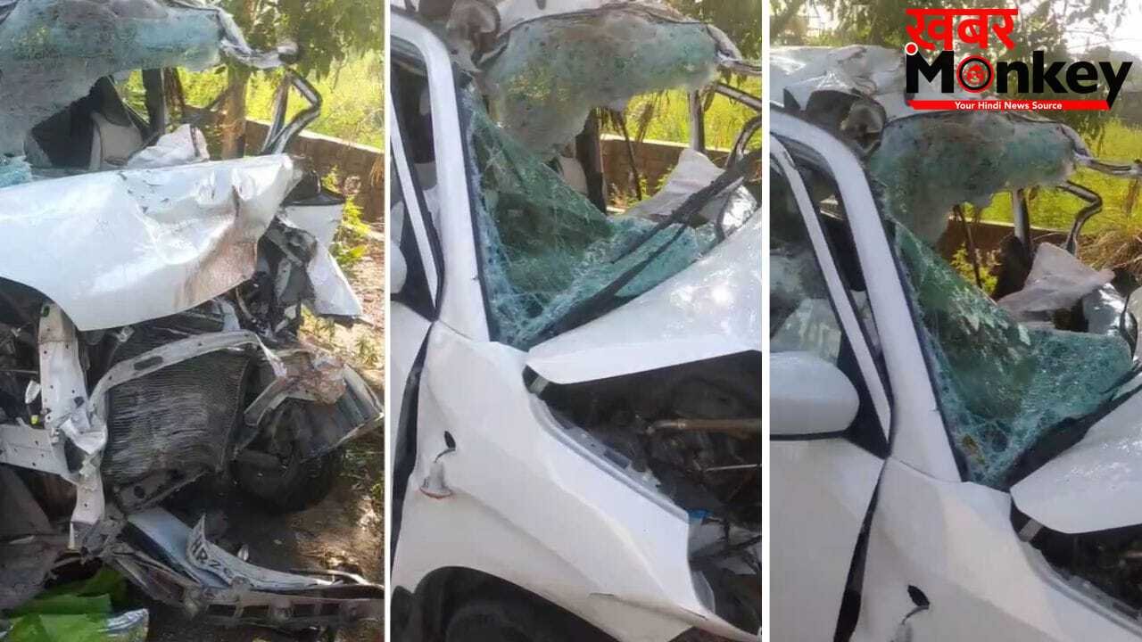 ईस्टर्न पेरीफेरल एक्सप्रेस-वे पर दर्दनाक हादसा, ट्रक में घुसी तेज रफ्तार कार; तीन की मौत