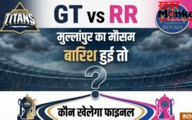 GT vs RR: आज कैसा रहेगा मुल्लांपुर में मौसम, बारिश हुई तो कौन सी टीम खेलेगी फाइनल