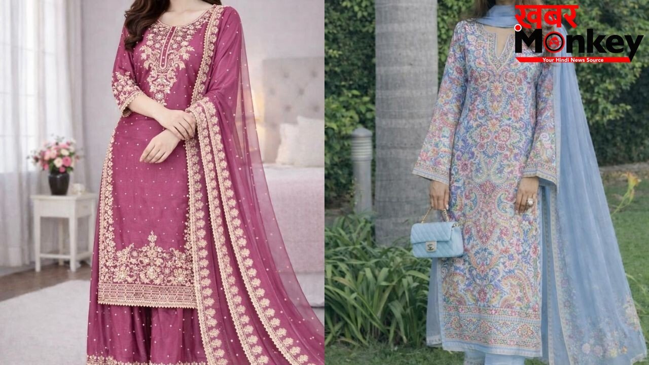 कढ़ाई वाले सूट के ये डिजाइन देंगे मॉर्डन और स्टाइलिश लुक, औरों से दिखेंगी अलग