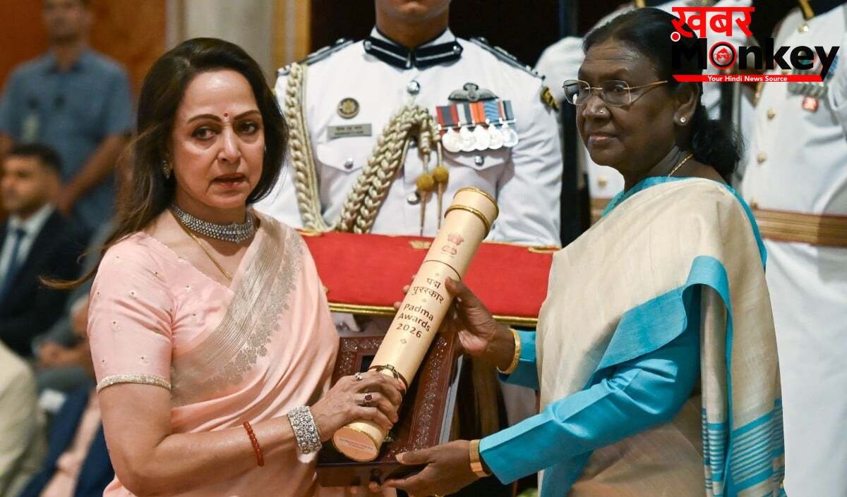 पद्म सम्मान के बाद भावुक हुईं Hema Malini, दिवंगत पति Dharmendra को याद कर लिखा संदेश- 'मानो धर्मेंद्र जी मेरा हाथ थामे हुए हैं'