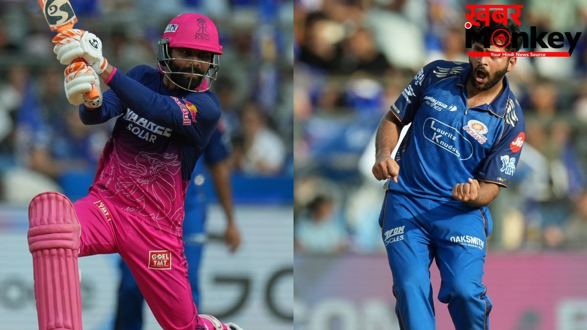 MI vs RR मैच के आखिरी ओवर में हुआ जमकर ड्रामा, नो बॉल डालना शार्दुल को पड़ा महंगा