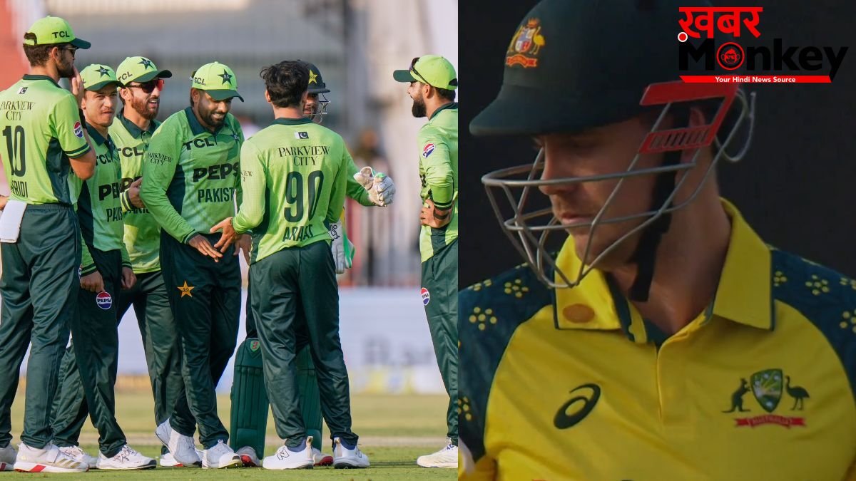 PAK vs AUS वनडे मैच में नहीं खुला कैमरून ग्रीन का खाता, डेब्यूटेंट ने कर दिया क्लीन बोल्ड