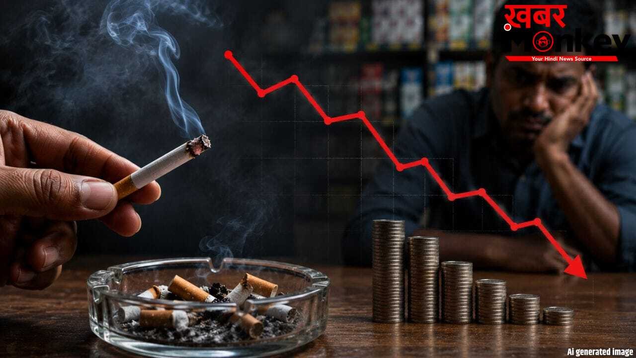 सिगरेट पीने वालों को झटका.. 70 रुपये वाली डिब्बी 85 की हुई, दाम बढ़ते ही 20% घटी बिक्री