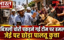 Lucknow : जानकीपुरम में बिजली चोरी पकड़ने गई टीम पर हमला,जेई पर छोड़ा पालतू कुत्ता,5 कर्मचारी घायल
