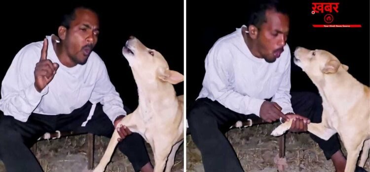 Viral Video: दुख ऐसा कि कुत्ता भी रो पड़ा! शख्स की डॉगी स्टाइल वाली ‘कन्फेशन’ ने इंटरनेट पर मचाया गदर; देखें वीडियो