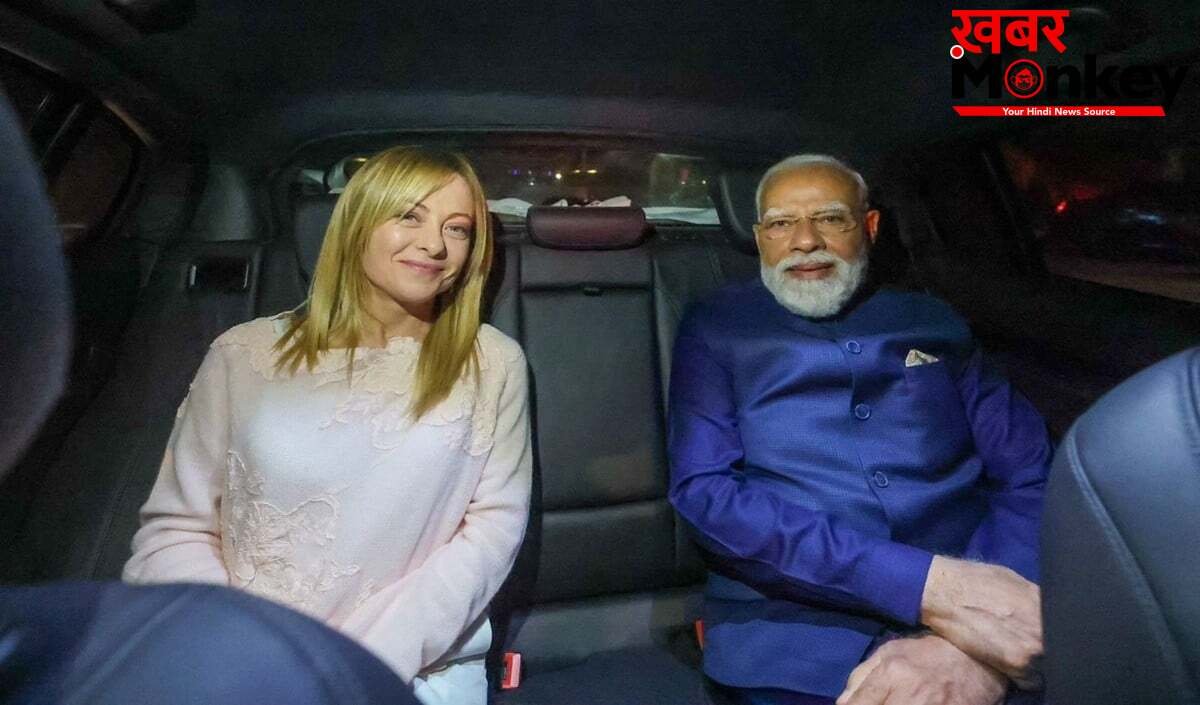 PM मोदी को अपनी कार में बिठाकर ले गईं मेलोनी, मशहूर कोलोसियम का किया दौरा