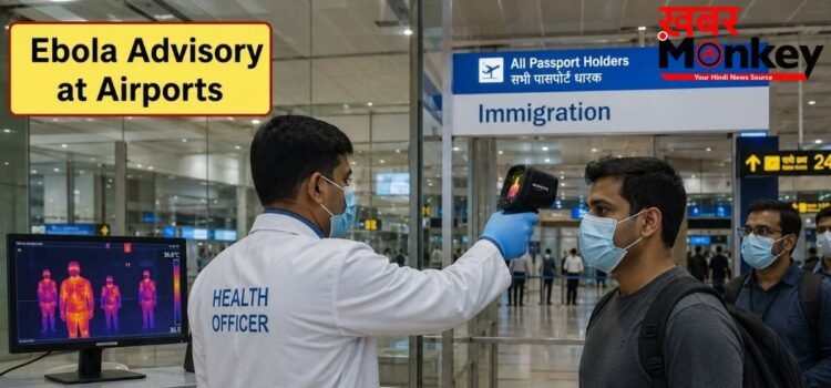 इबोला को लेकर भारत में हाई अलर्ट! एयरपोर्ट्स पर स्वास्थ्य मंत्रालय ने लागू किए सख्त स्क्रीनिंग नियम; जानिए कैसे होगी विदेशों से आने वालों की जांच इबोला को लेकर भारत में हाई अलर्ट! एयरपोर्ट्स पर स्वास्थ्य मंत्रालय ने लागू किए सख्त स्क्रीनिंग नियम; जानिए कैसे होगी विदेशों से आने वालों की जांच