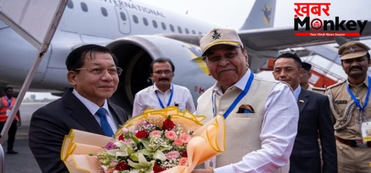 Myanmar राष्ट्रपति Hlaing का भारत दौरा, Border Security और कनेक्टिविटी पर PM Modi से होगी बड़ी चर्चा। Myanmar राष्ट्रपति Hlaing का भारत दौरा, Border Security और कनेक्टिविटी पर PM Modi से होगी बड़ी चर्चा।